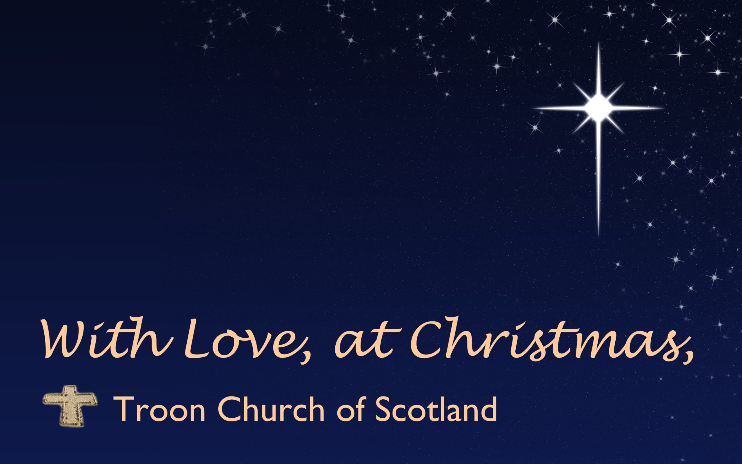 With Love, at Christmas, Troon Church of Scotland